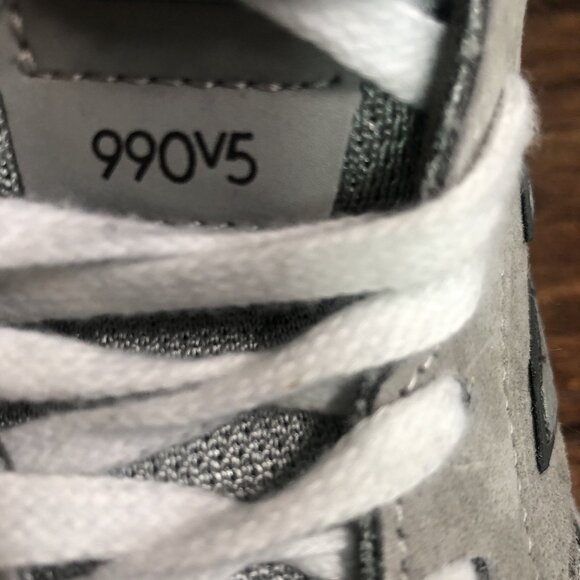 New Balance 990v5 Made in USA Castlerock Men’s Size 9 W990GL5 Gray Suede Shoes - Picture 11 of 11